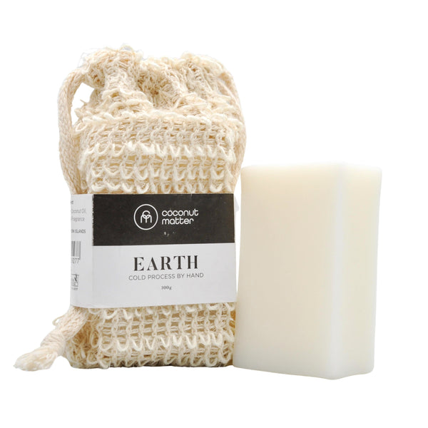 Coconut Matter Organic Soap Scrub - Mint & Peppermint (Earth) (100g) - Organics.ph