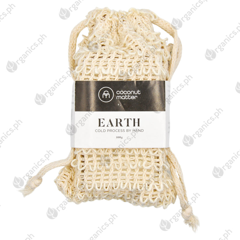 Coconut Matter Organic Soap Scrub - Mint & Peppermint (Earth) (100g) - Organics.ph