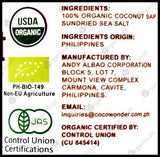 CocoWonder Organic Coconut Aminos Liquid Sauce (375ml) - Organics.ph