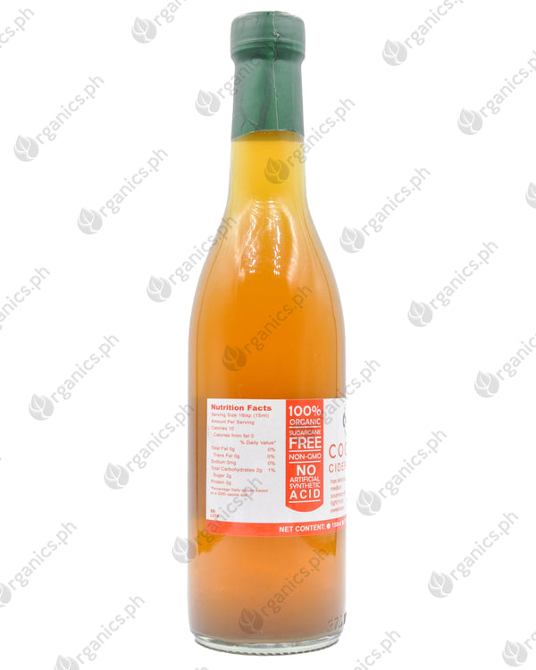 CocoWonder Organic Coconut Cider Vinegar (375ml) - Organics.ph