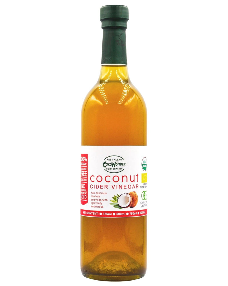 CocoWonder Organic Coconut Cider Vinegar (750ml) - Organics.ph