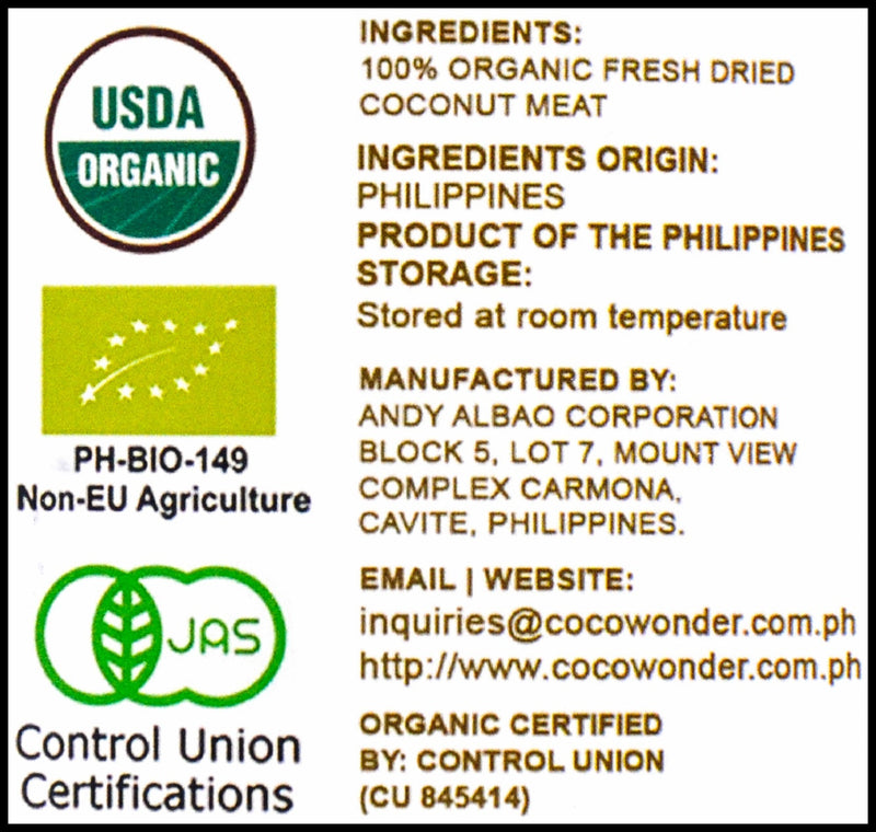 CocoWonder Organic Extra Virgin Coconut Oil (1 Liter) - Organics.ph