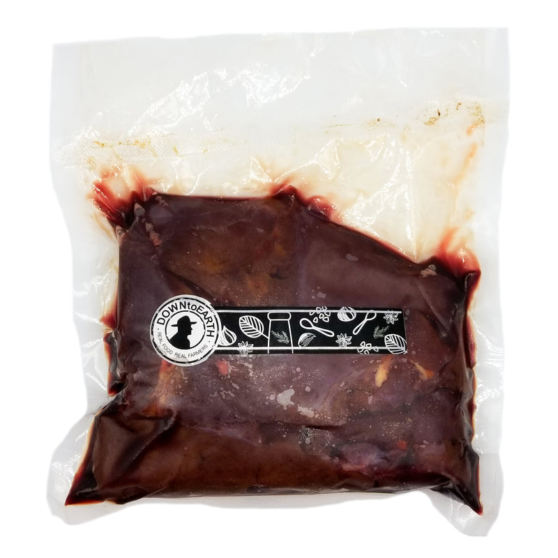Down to Earth Grass-Fed Beef Liver (500g) - Organics.ph
