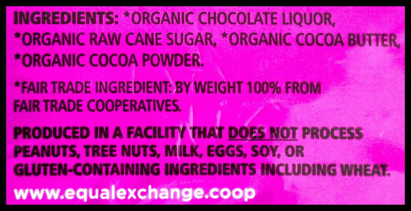 Equal Exchange Bittersweet Chocolate Chips - 70% (283g) - Organics.ph