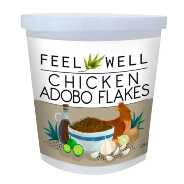 Feel Well Chicken Adobo Flakes (125g) - Pre Order 1 wk delivery - Organics.ph