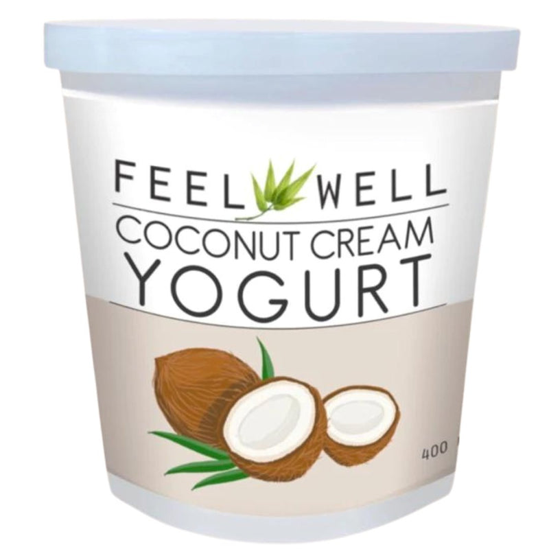 Feel Well Coconut Cream Yogurt (400ml) - Pre Order 1 wk delivery - Organics.ph