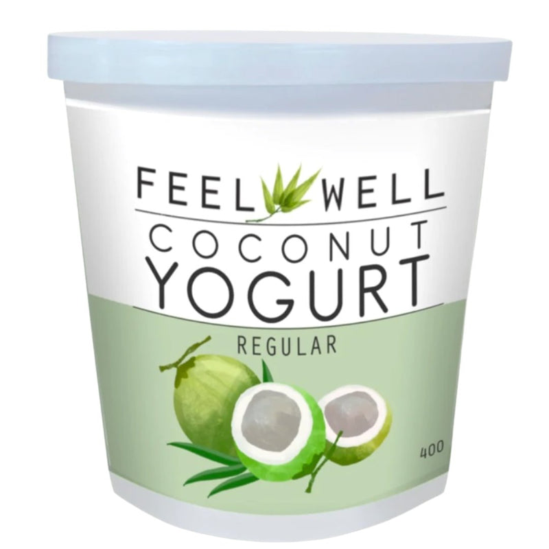 Feel Well Coconut Yogurt Regular (400ml) - Pre Order 1 wk delivery - Organics.ph