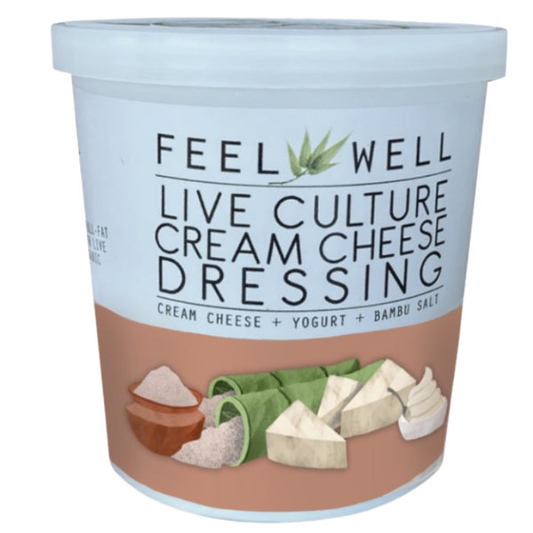 Feel Well Cream Cheese - Dressing (400ml) - Pre Order 1 wk delivery - Organics.ph