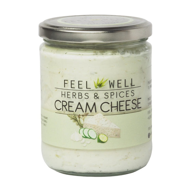 Feel Well Cream Cheese - Herbs and Spices (400ml) - Pre Order (1 week delivery) - Organics.ph