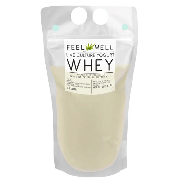 Feel Well Live Culture Yogurt Whey (1.2L) - Pre Order 1 wk delivery - Organics.ph