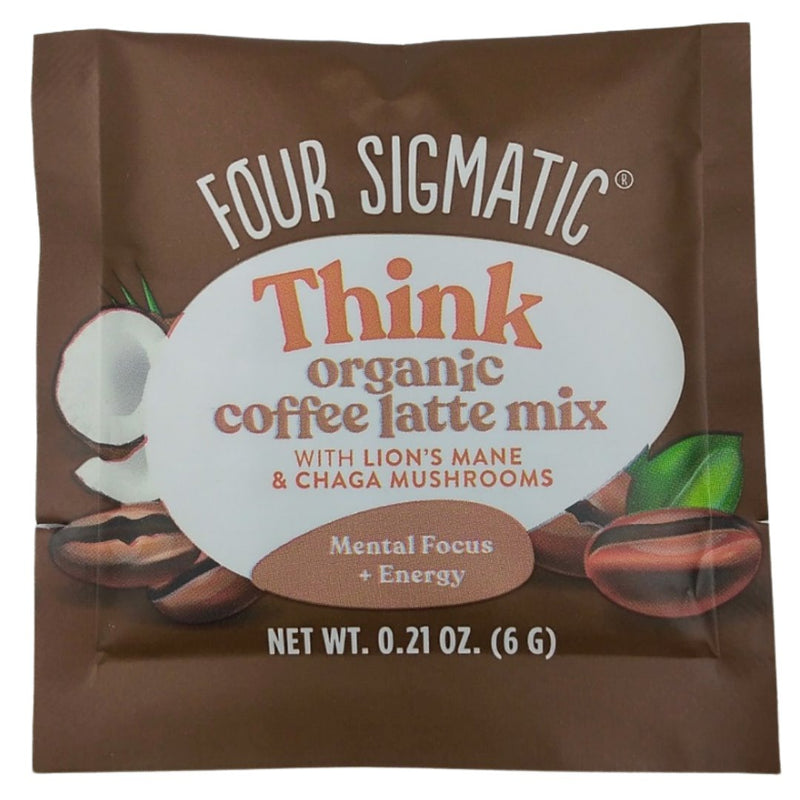 Four Sigmatic Organic Coffee Latte Mix - Lion's Mane (6g / 1 sachet) - Organics.ph
