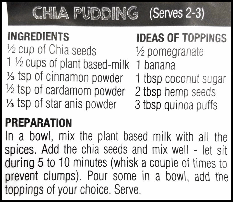 Gogo Quinoa Organic Chia Seeds (1 kg) - Organics.ph