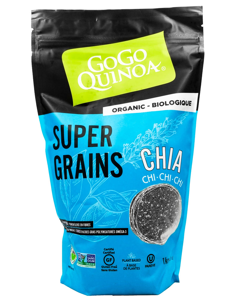 Gogo Quinoa Organic Chia Seeds (1 kg) - Organics.ph