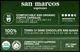 Grana Organic Nespresso Coffee Capsules - San Marcos Espresso (10 capsules) - Organics.ph