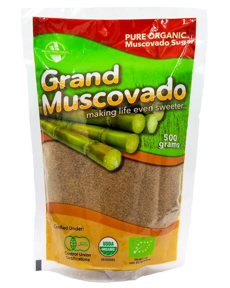 Grand Muscovado Organic Muscovado Sugar (500g) - Organics.ph