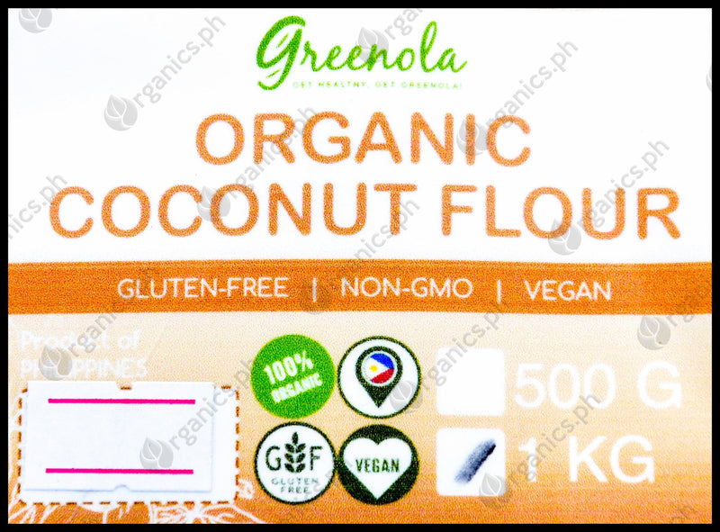 Greenola Organic Coconut Flour (1kg) - Organics.ph