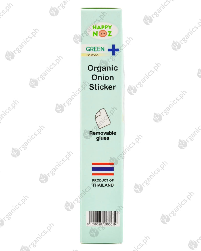 Happy Noz Organic Onion Sticker - Green Formula + Turmeric (Virus+) (6pcs) - Organics.ph