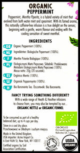 Heath and Heather Organic Tea - Peppermint (20 tea bags) - Organics.ph