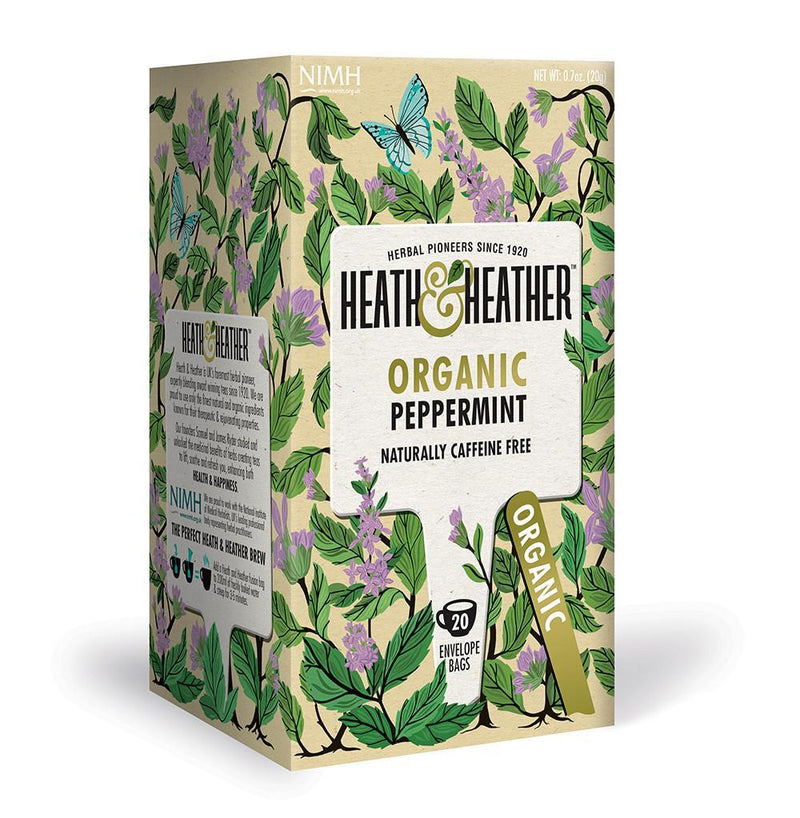 Heath and Heather Organic Tea - Peppermint (20 tea bags) Peppermint - Organics.ph