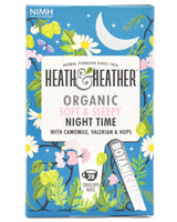 Heath and Heather Organic Tea - Soft & Sleepy Night Time - Chamomile, Valerian, Hops (20 bags) - Organics.ph