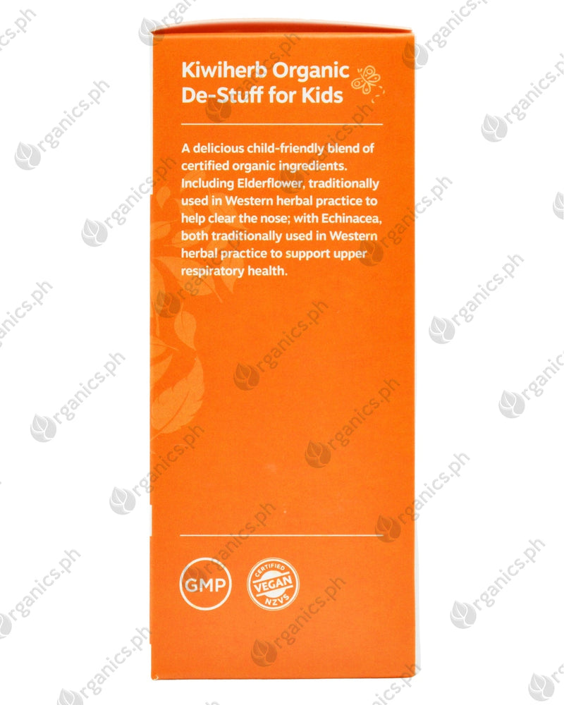 Kiwiherb Organic Herbal Supplements - De-Stuff For Kids (100ml) - Organics.ph