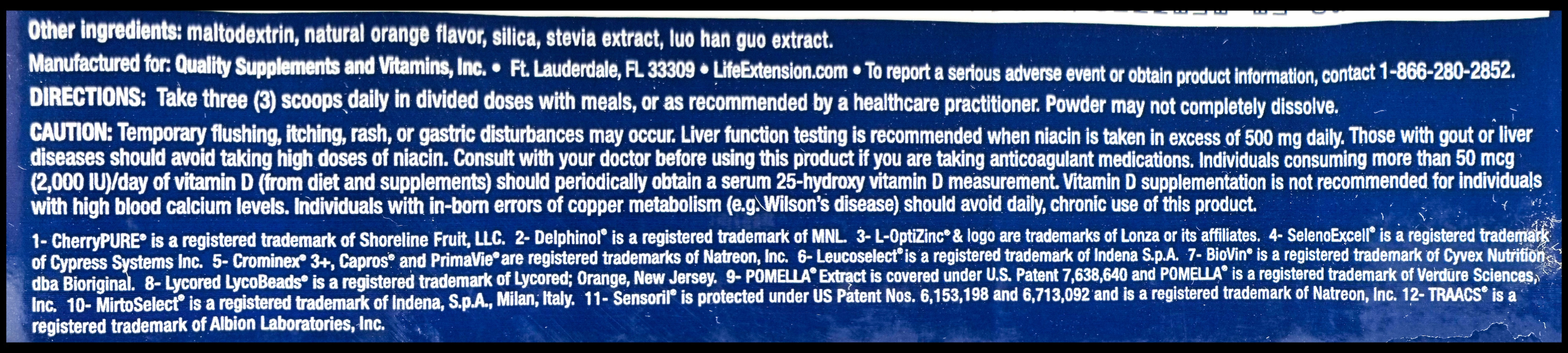 Life Extension Mix Powder (360g)