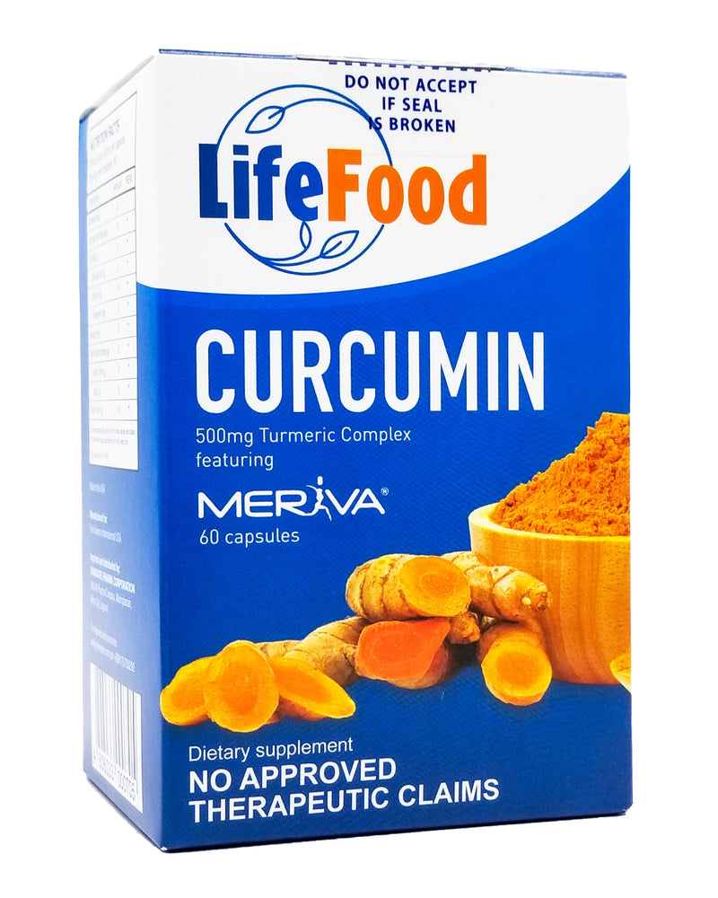 LifeFood Curcumin w/ Meriva 500mg (60 caps) - Organics.ph