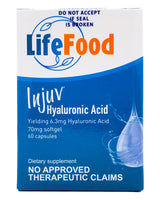 LifeFood Injuv Hyaluronic Acid 70mg (60 softgels) - Organics.ph