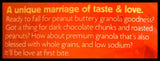 Love Crunch Organic Granola Dark Chocolate & Peanut Butter (325g) - Organics.ph