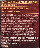 Love Crunch Organic Granola Dark Chocolate & Red Berries (325g) - Organics.ph