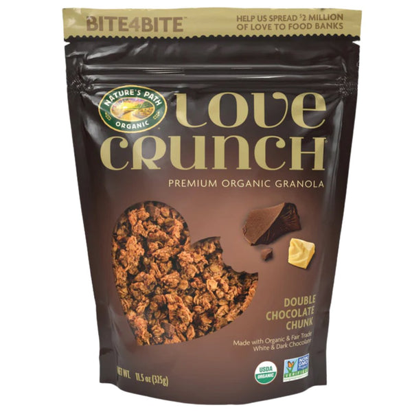 Love Crunch Organic Granola Double Chocolate Chunk (325g) - Organics.ph