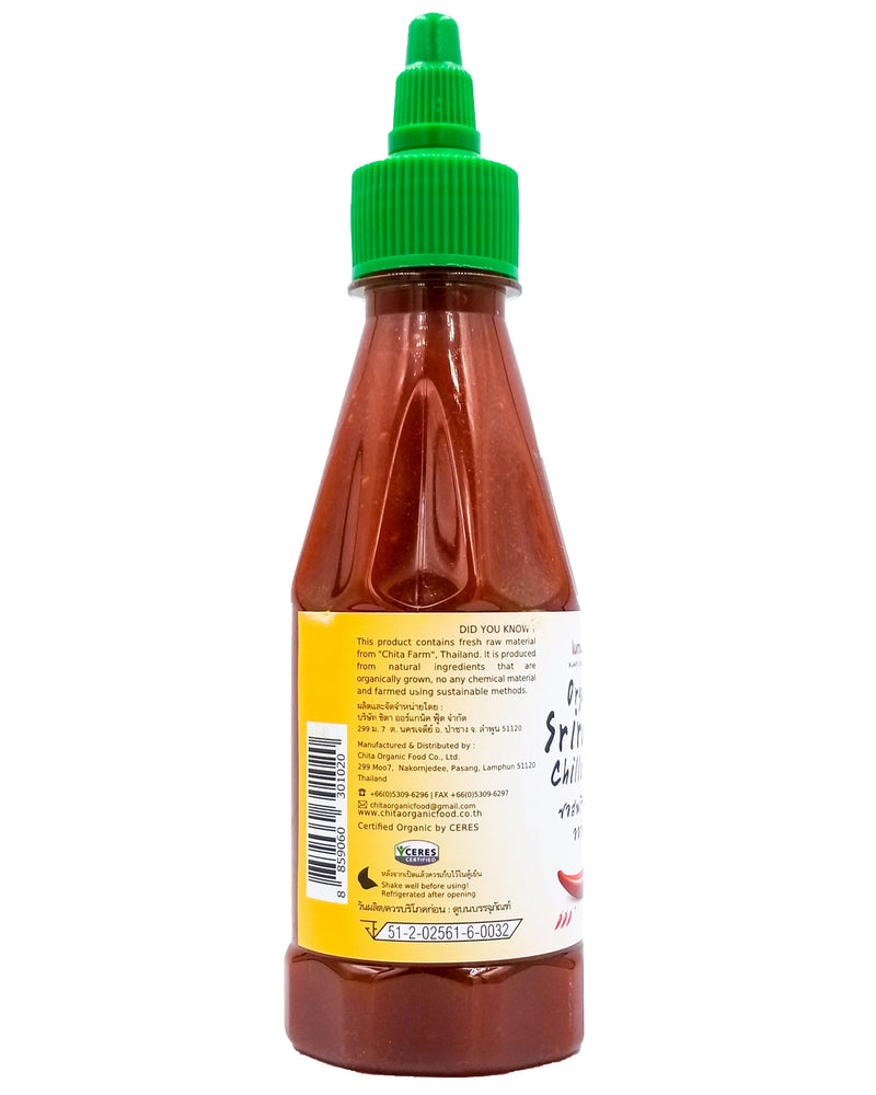Lumlum Organic Sriracha Chili Sauce (250g) - Organics.ph