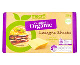 Macro Organic Pasta - Lasagne Sheets (250g) - Organics.ph