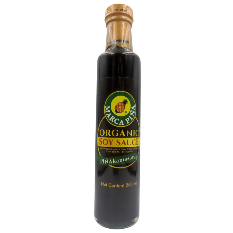 Marca Pina Organic Soy Sauce (260ml) - Organics.ph