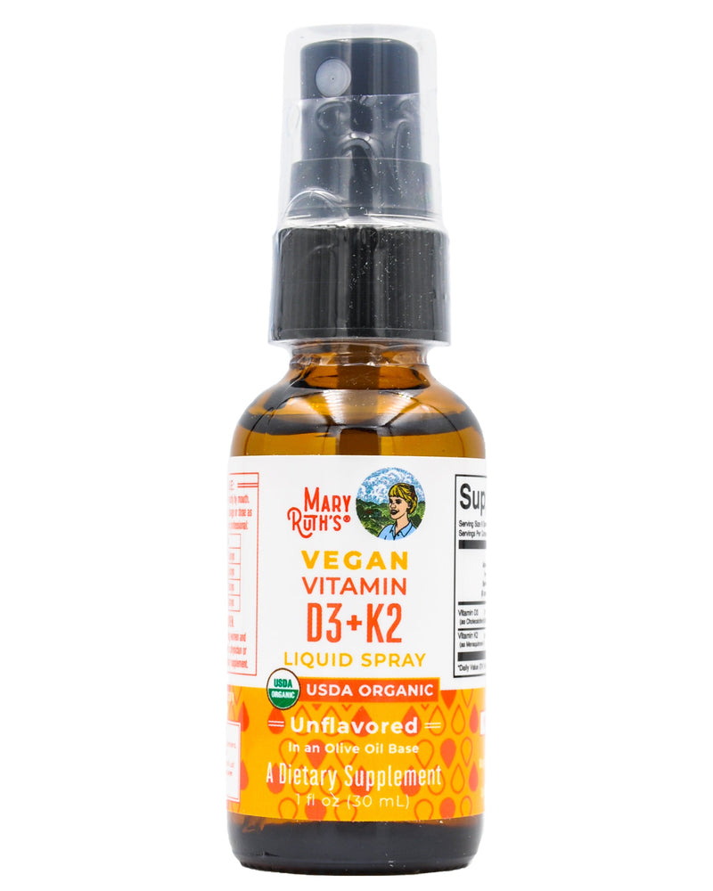 Mary Ruth's Organic Vitamin D3 + K2 Liquid Spray (30ml) - Organics.ph