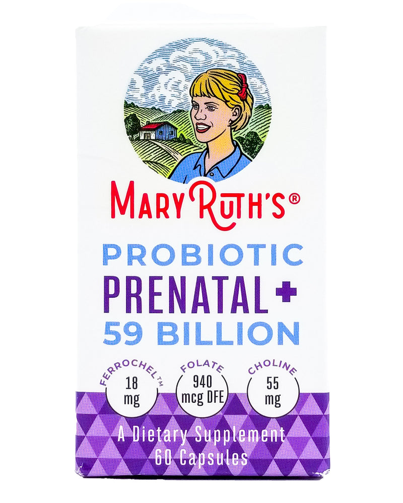 Mary Ruth's Probiotic Prenatal+ 59 Billion (60 caps) - Organics.ph