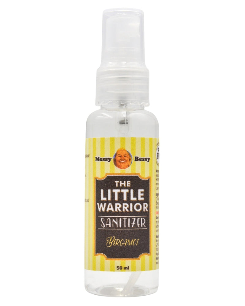 Messy Bessy The Little Warrior Natural Hand Sanitizer - Bergamot (50ml) - Organics.ph