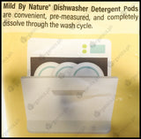 Mild By Nature Dishwashing Detergent Pods Lemon Scent - 60 loads (1.07kg) - Organics.ph