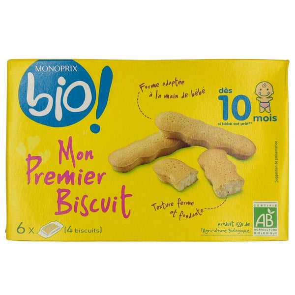 Monoprix Organic Baby Snacks 10+ months - Biscuit (120g) - Organics.ph