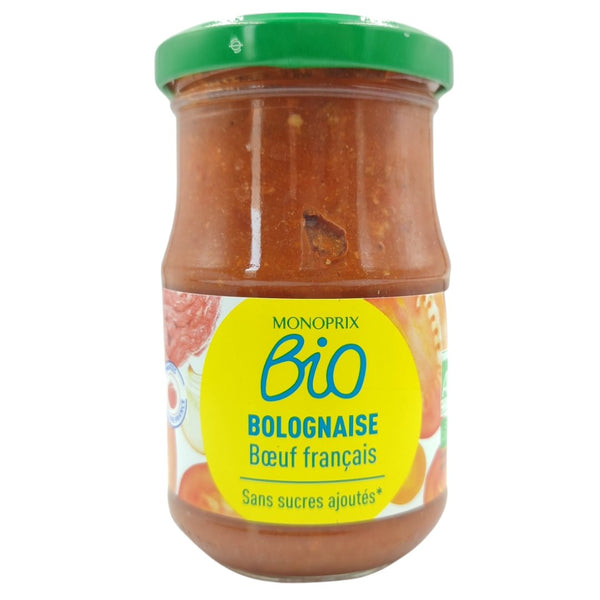 Monoprix Organic French Beef Bolognese Sauce (200g) - Organics.ph