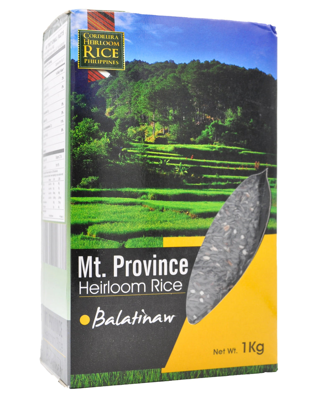 Mtb Rice Mt. Province Heirloom Organic Purple Rice (1kg) - Organics.ph
