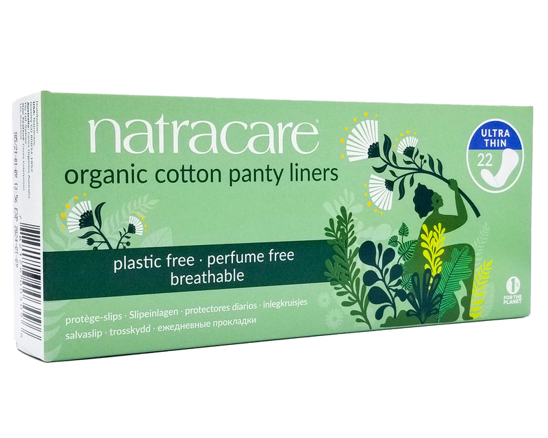 Natracare Organic Panty Liners - Ultra Thin (22 pads) - Organics.ph