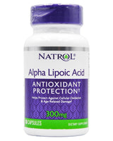 Natrol Alpha Lipoic Acid 300mg (50 caps) - Organics.ph