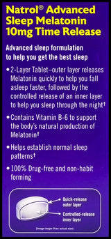 Natrol Melatonin 10mg (100 tablets) - Organics.ph