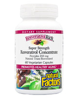 Natural Factors Resveratrol 250mg (60 capsules) - Organics.ph