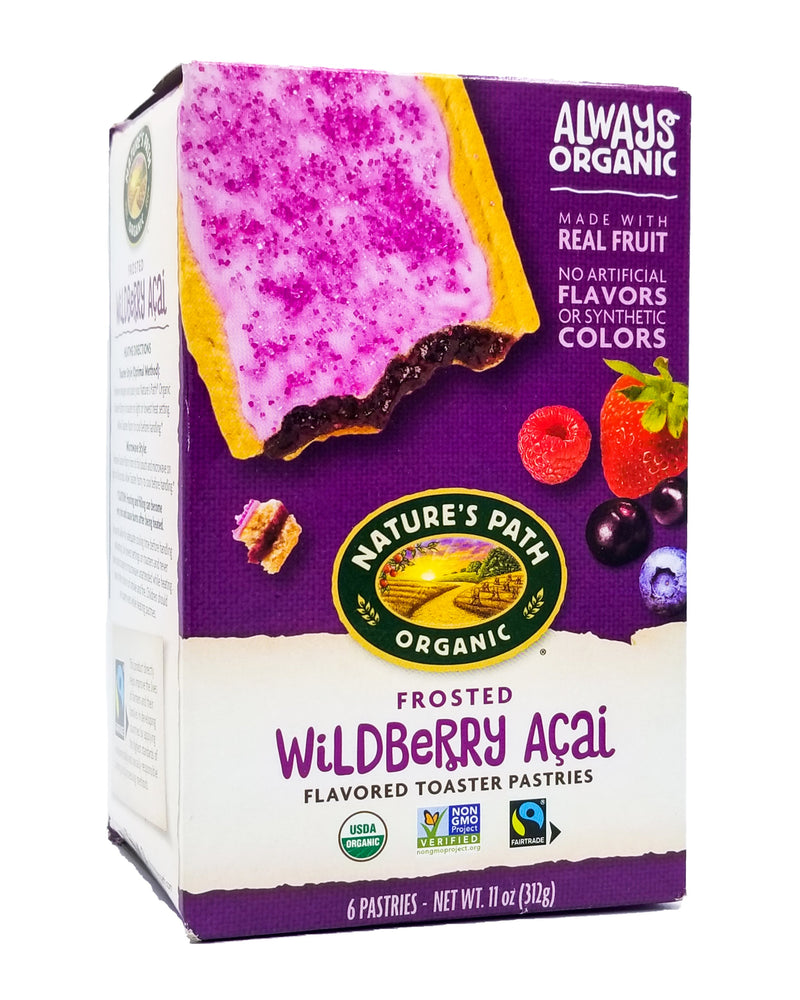 Nature's Path Organic Toaster Pastries - Frosted Wildberry Acai (312g) - Organics.ph