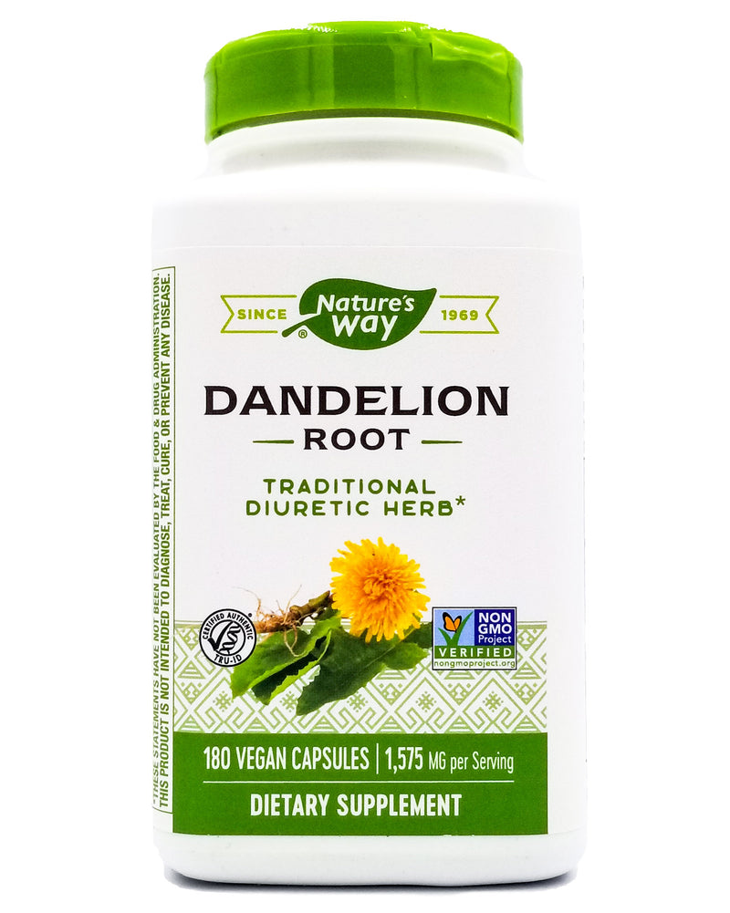 Nature's Way Dandelion Root 1575mg (180 caps) - Organics.ph