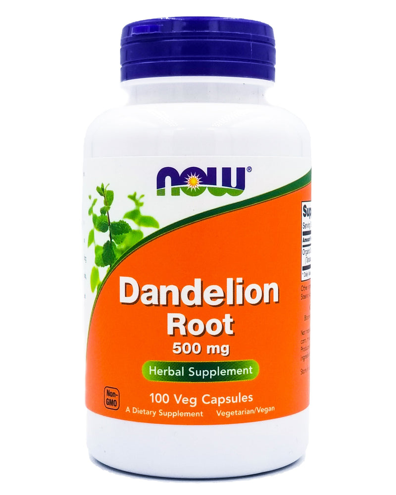 Now Dandelion Root 500 mg (100 caps) - Organics.ph