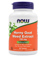 Now H Goat Weed with Maca 750mg (90 tablets) - Organics.ph