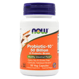 Now Probiotic - 10 Strains 50 Billion CFU (50 caps) - Organics.ph